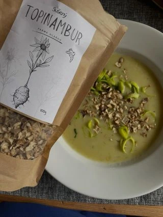 Juchuu, letošní topinambury máme nasušené, odeslané topinamburové kostičky, budou již z nové várky. Oproti loňské várce...