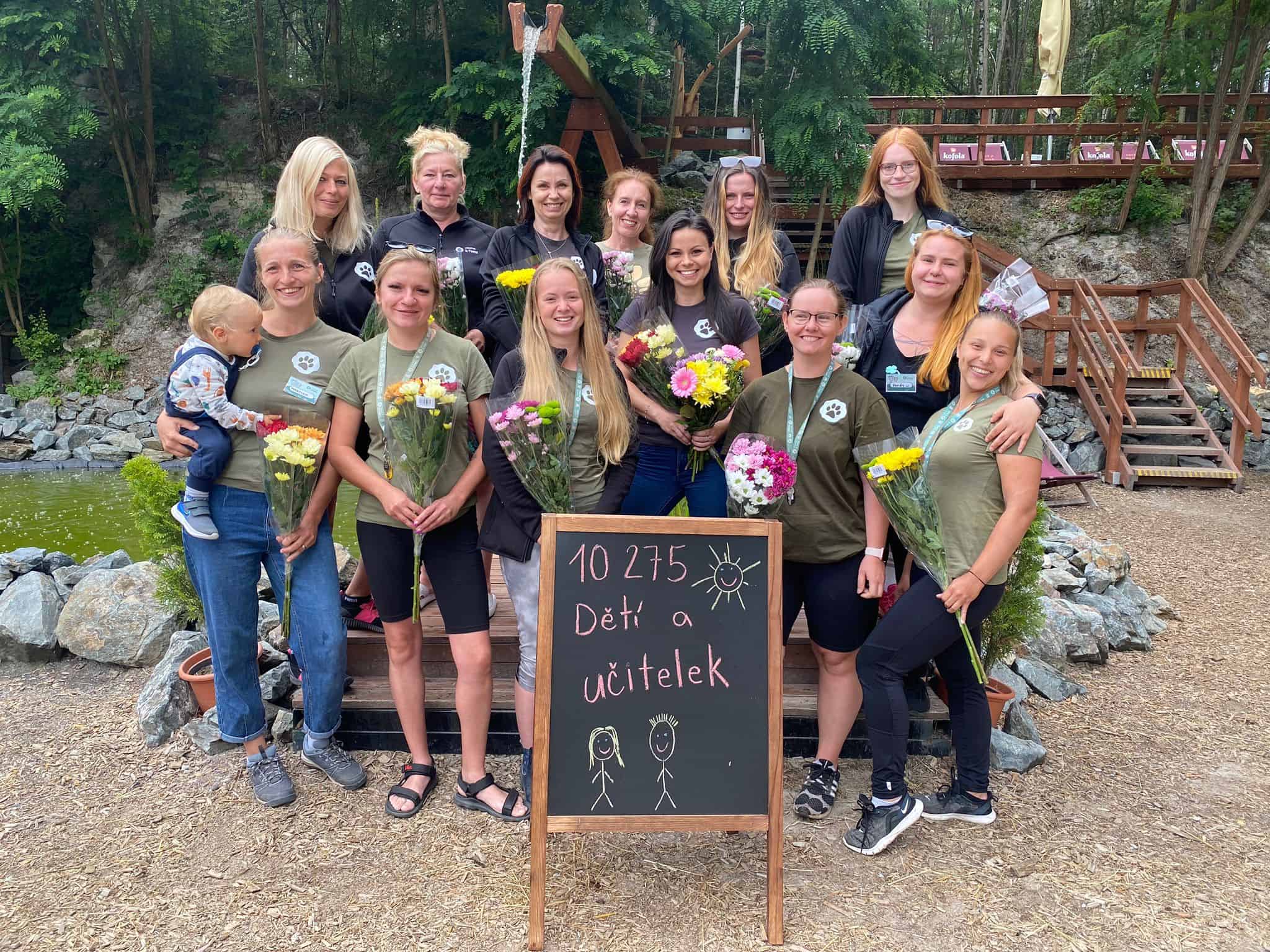10 275 dětí a učitelek ve Farmaparku u Toma