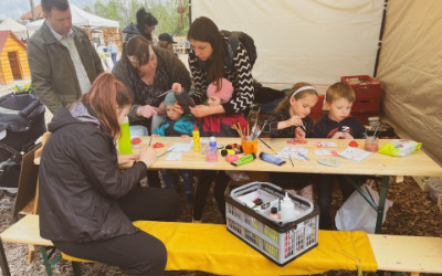 fotogalerie akce Farmapark u Toma