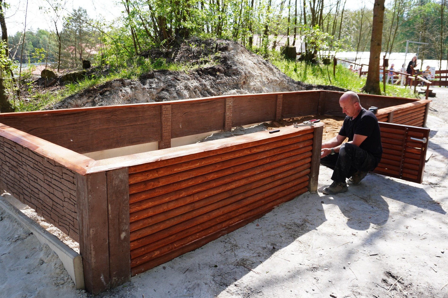  Stavba výběhu – Farmapark u Toma