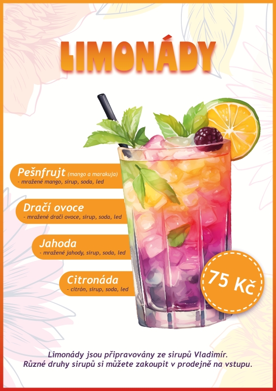 Jídelní a nápojový lístek – Farmapark u Toma