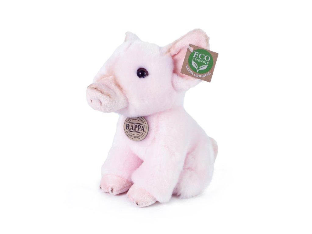 Plyšové prase 16 cm ECO-FRIENDLY