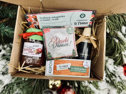 Vánoční balíček 2+2 s vaječným krémem a pečeným čajem