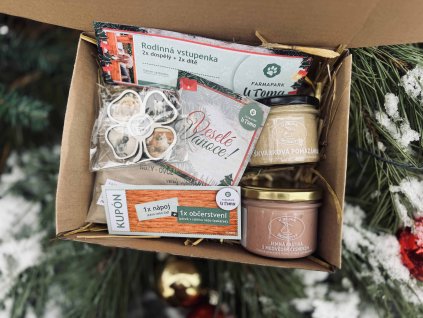 Vánoční balíček 2+2 s paštikou a škvarkovou pomazánkou