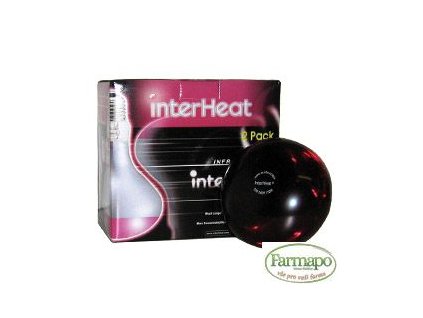 Infračervená žárovka INTERHEAT 150 W, červená bal./2