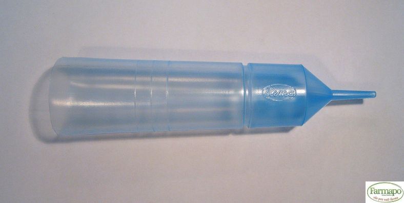 Inseminační tuba modrá s odlamovací špičkou (1000 ks v kartonu)