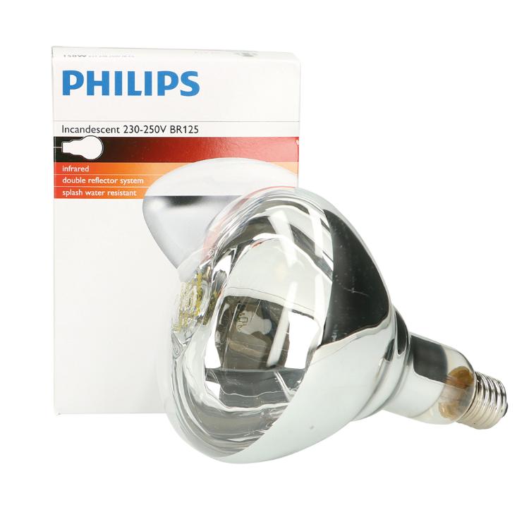 Infračervená žárovka PHILIPS čirá, 150 W