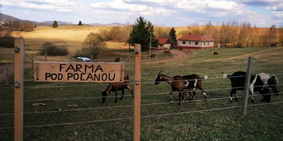 Farma pod Poľanou - vstup