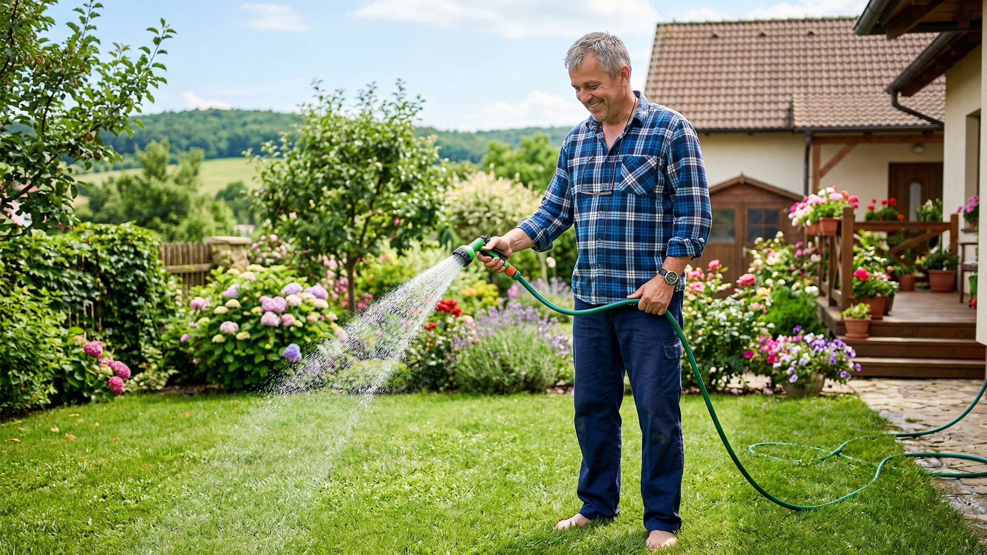 Inteligentná závlaha: Ako mať zelenú záhradu a zároveň šetriť vodou.