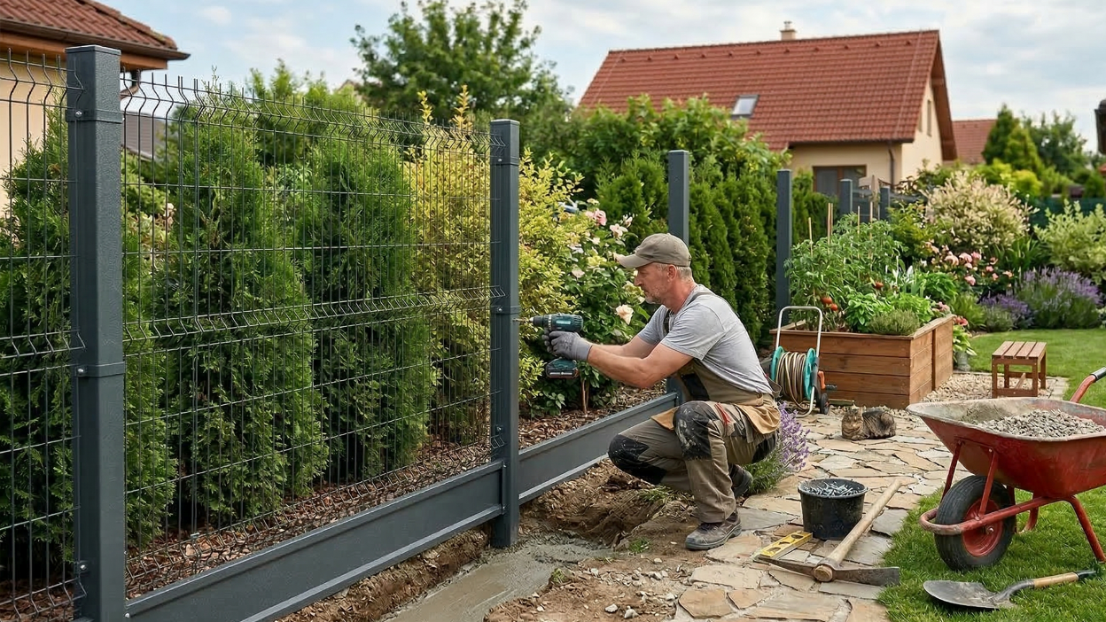 Postavte si plot ako profík: Kompletný manuál pre stavbu oplotenia v marci