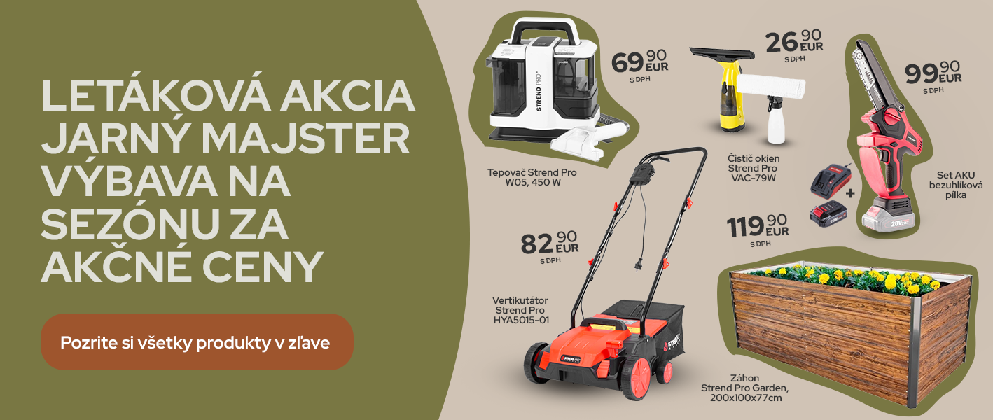 Akciová ponuka Jarný majster