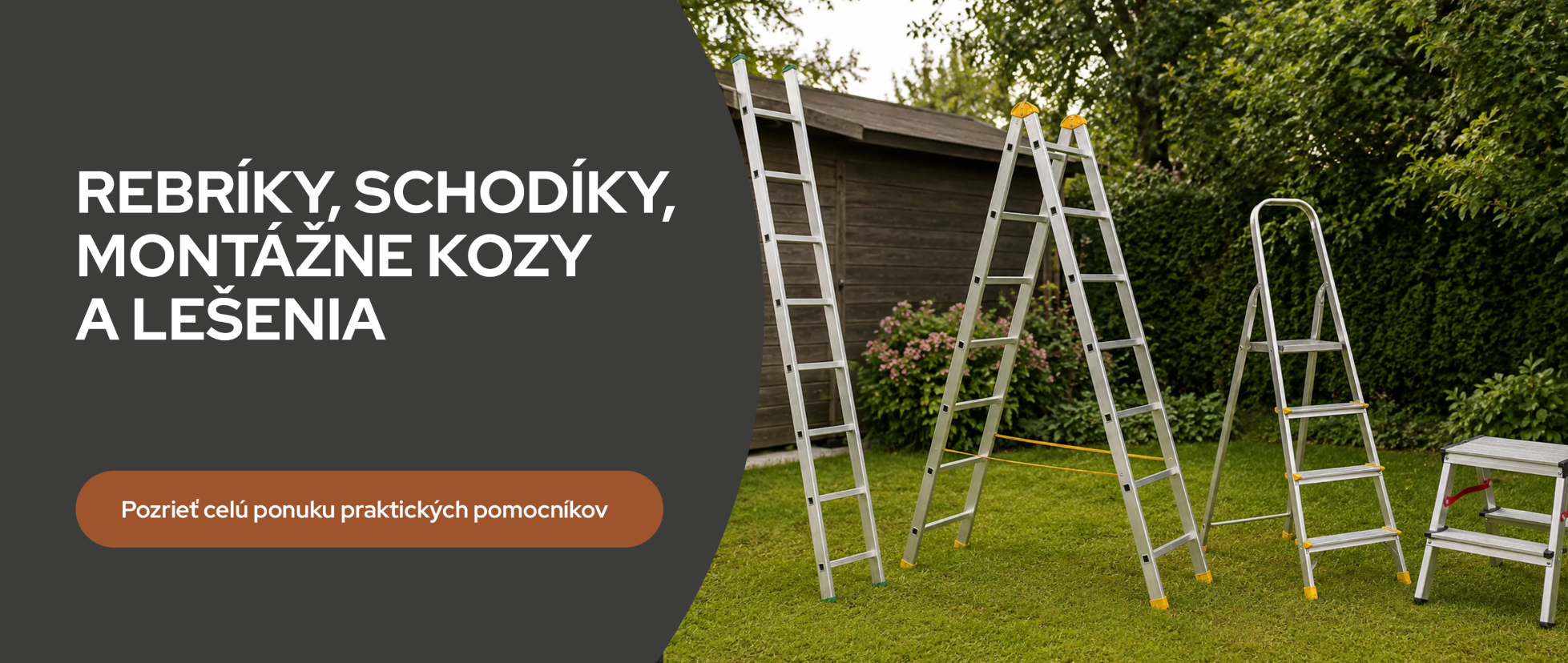Rebríky, schodky, lešenia