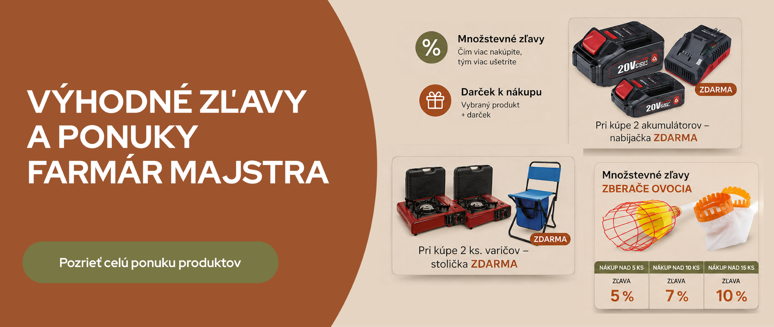 Množstevné zľavy a darčeky