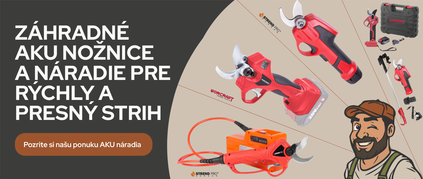 Aku záhradné nožnice