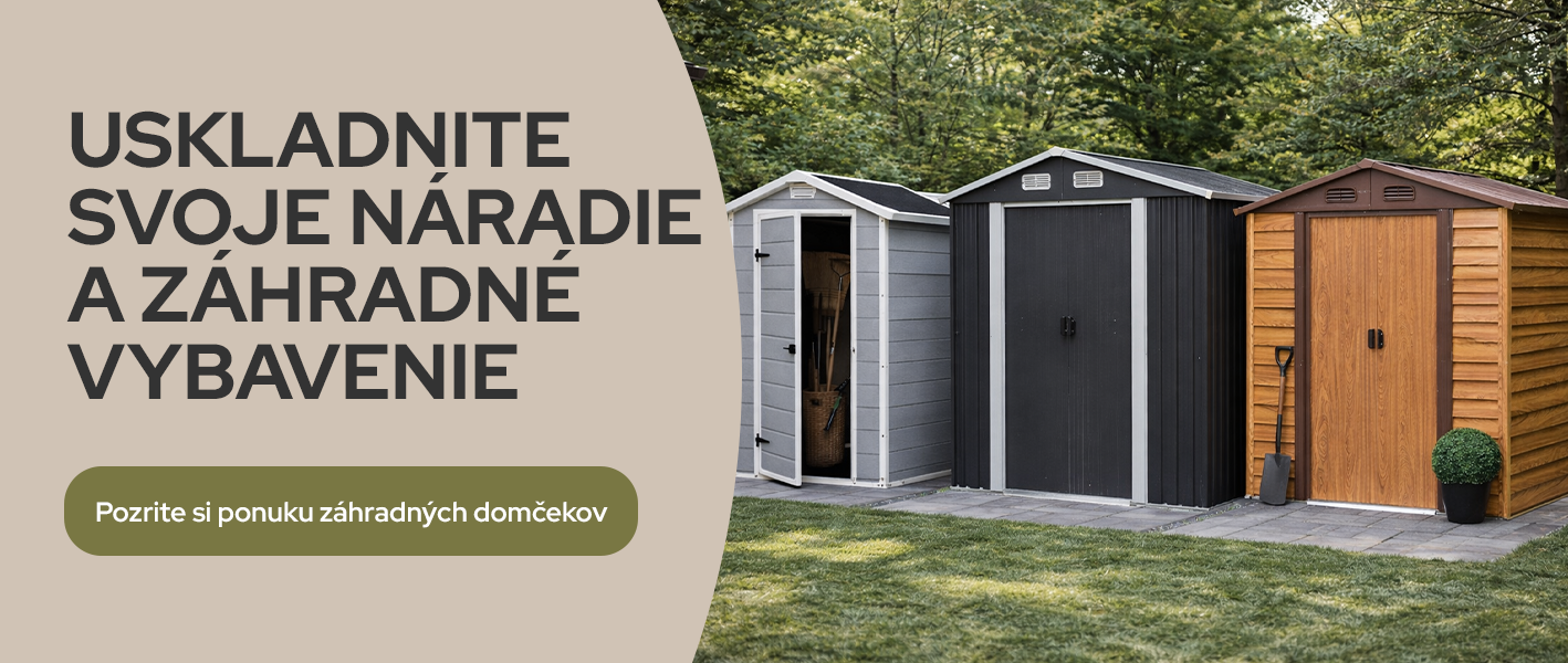 Záhradné domčeky a podlahy