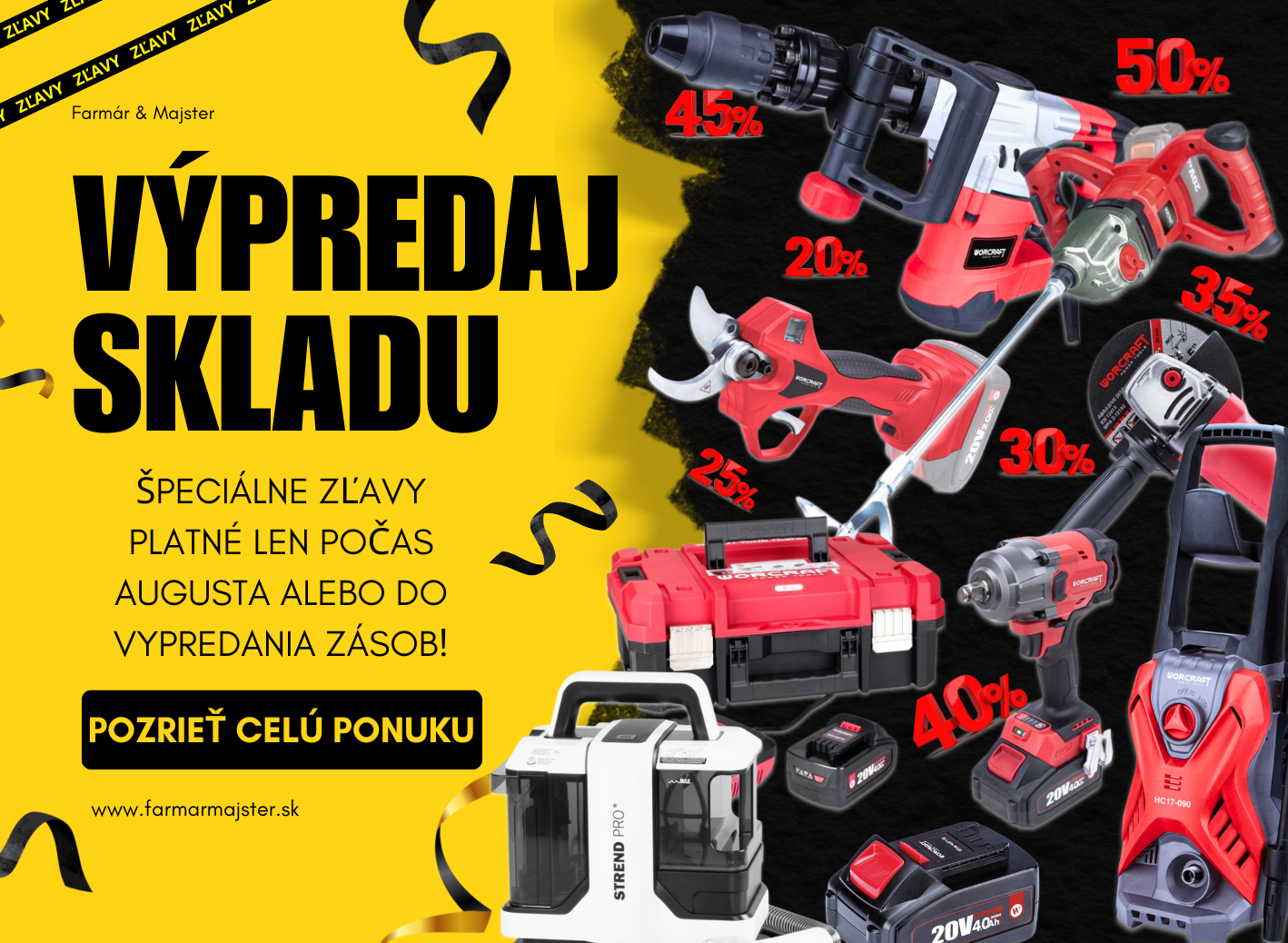 Augustový výpredaj