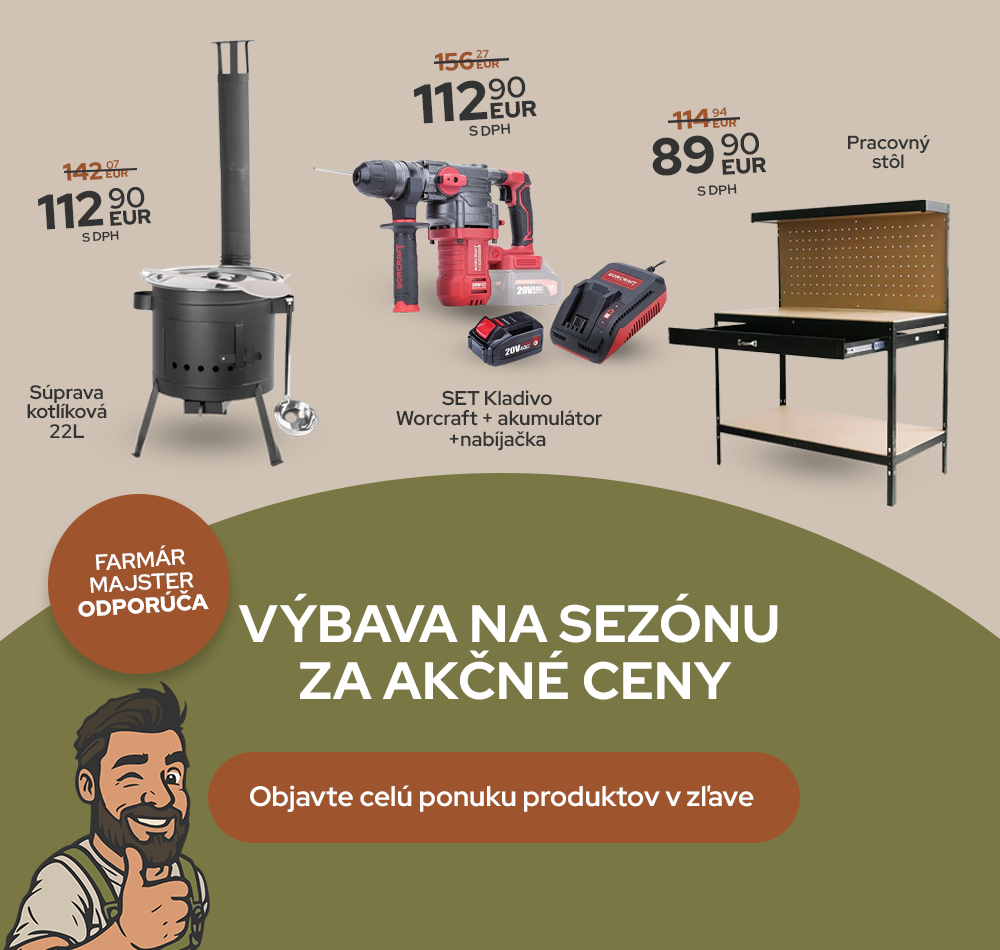 Akcia Farmár & Majster