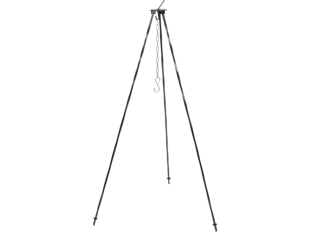 Stojan Piknik-Castler 1200 mm, hák s retiazkou, na kotlík, 8 mm