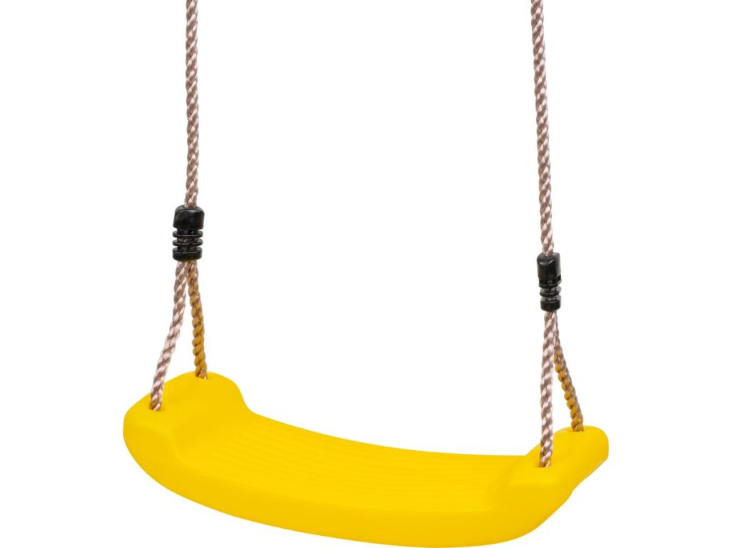 Hojdačka LEQ ABELLA, žltá, 43x17x8.5 cm, detská, plastová