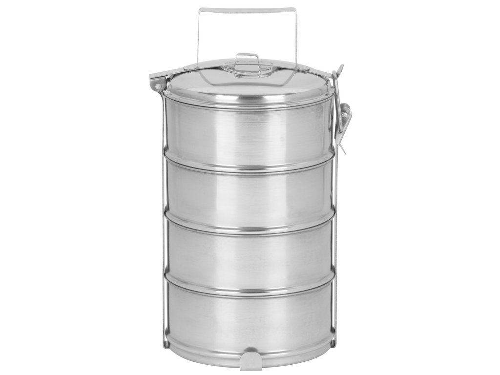 Obedár MagicHome SS682, nerez, 4x 1200 ml, 16,8x32,6 cm