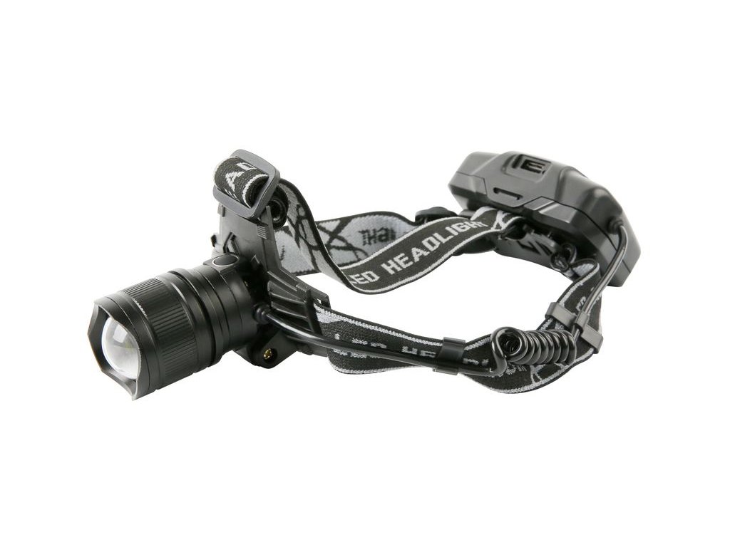 Čelovka Strend Pro Headlight H4019, XHP70 LED, 2000 lm, ZOOM, 3x2000 mAh, IP43, USB nabíjanie