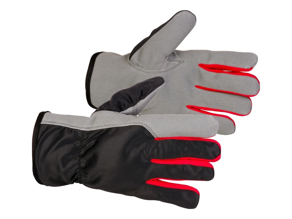 Rukavice Strend Pro Bertus Winter, zimné, ochranné, zateplené, textil/koža, veľkosť 10/XL, blister