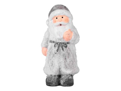 Postavička MagicHome Vianoce, Santa stojaci, terakota, 12 cm