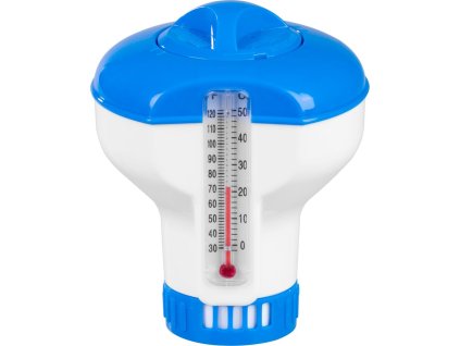 Dávkovač Strend Pro Pool, 1,5" tablety, s teplomerom, do bazénu
