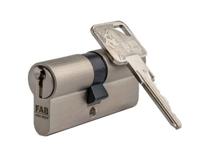 Vložka cylindrická FAB HOME 3.00*** /BDNs 40+45, 5 kľúčov, satenový nikel