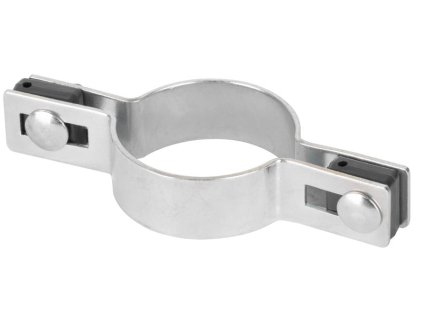 Objímka Strend Pro EUROSTANDARD, 60 mm, priebežná, pozinkovaná, na okrúhly stĺpik
