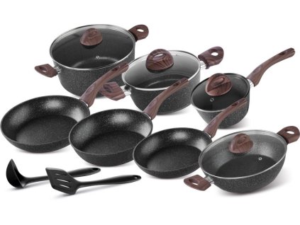 Sada riadu MagicHome Black Marble Line, 13 dielna