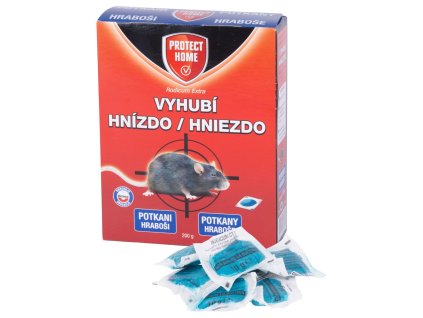 Návnada RODICUM extra, na myši a potkany, 200 g, mäkká