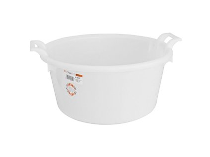 Vandlík ICS P9052, 30 lit., 52 cm, biely, okrúhly, s ušami