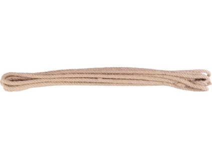 Oprat jutový 10 m, 12 mm, jutové lano s okom