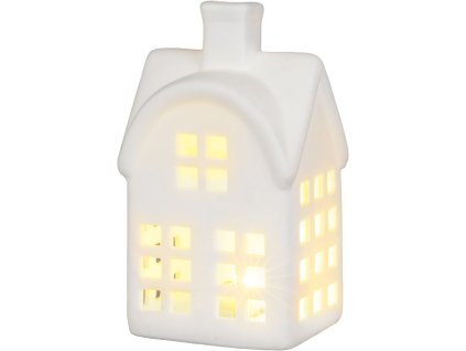 Dekorácia MagicHome Vianoce, domček, 7.3x8.7x15.3 cm