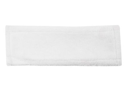 Handra na mop Cleonix, biela, 13x43 cm, náhradná