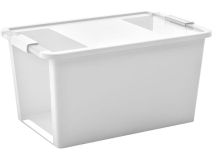 Box s vekom KIS Bi-Box L, 40 lit., biely, 35x55x28 cm