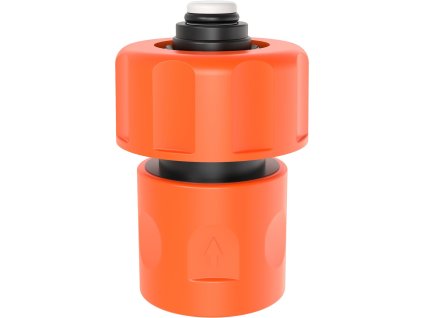 Rýchlospojka Strend Pro Garden, s prietokom 1", STOP, záhradná, MAX FLOW