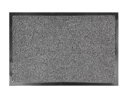 Rohožka MagicHome, pred dvere, 40x60 cm, čierna/sivá