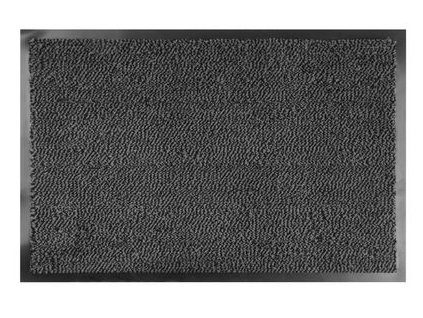 Rohožka MagicHome CPM 304, pred dvere, 40x60 cm, čierna/šedá