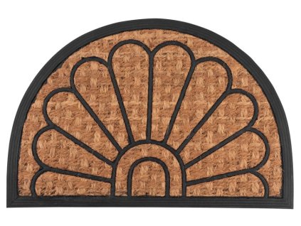 Rohožka MagicHome RBP 139, pred dvere, Peacock, 40x60 cm, guma/panama