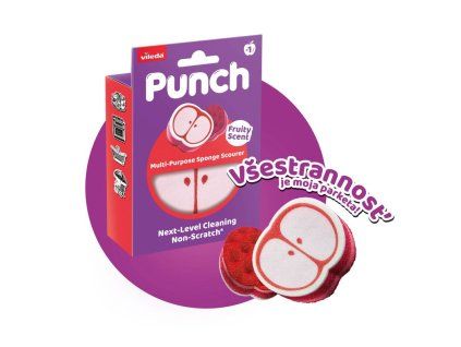 Hubka Vileda Punch, jablko