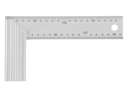 Uholník DY-5007-1 • 200 mm, Alu
