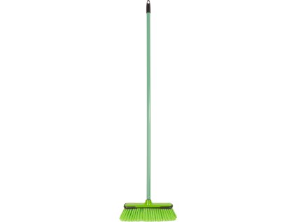 Metla Cleonix B0682, zelená, násada 120 cm, 31 cm