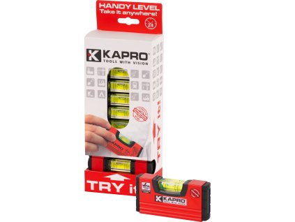 Vodováha KAPRO® 246, MINI Handy level, 100 mm, Sellbox 10 ks