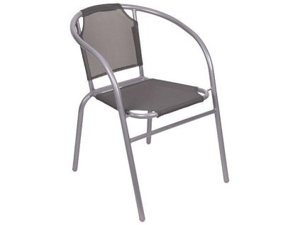 Stolička LEQ BRENDA, sivá/šedá, 60x70 cm