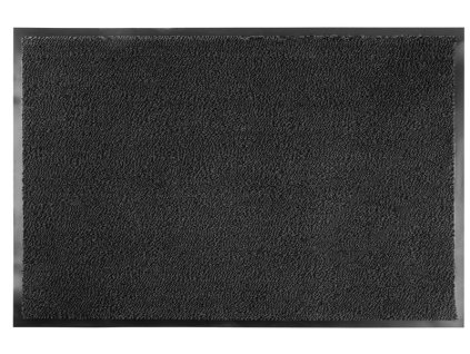 Rohožka MagicHome CPM 304, pred dvere, 60x90 cm, čierna/šedá