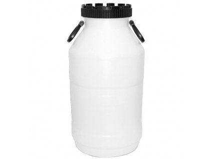 Barel JPP 50 lit. širokohrdlý plastový sud na kvasenie, pitnú vodu, hrdlo 195 mm, HDPE