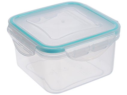 Dóza MagicHome Lunchbox Q804 400 ml, štvorcová, Clip