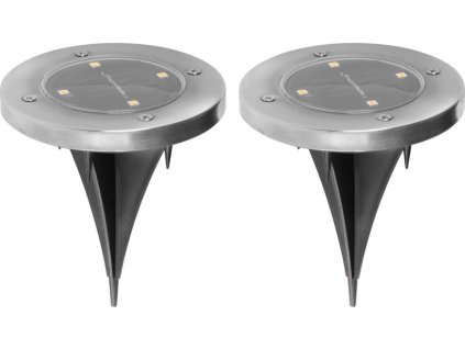 Lampa Strend Pro Gruid, 115x140 mm, solárna, 4x LED, AA, bal. 2 ks